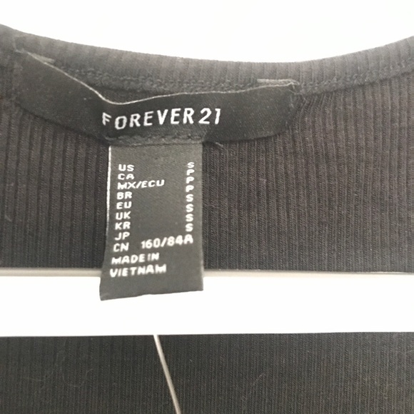 Forever 21 fitted black dress NWT - Picture 2 of 5